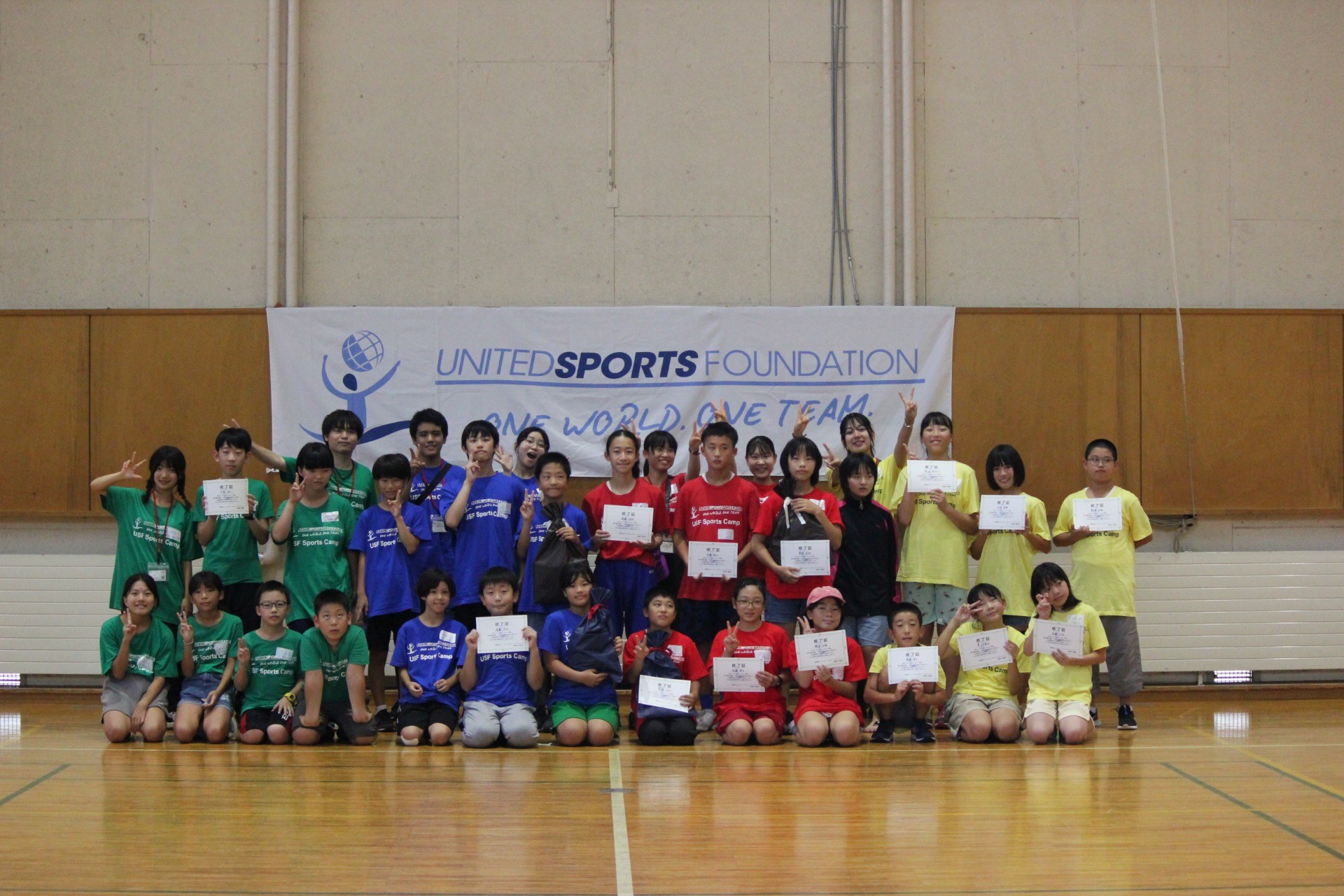 USF Sports Camp ~福島こども未来塾～　活動報告！